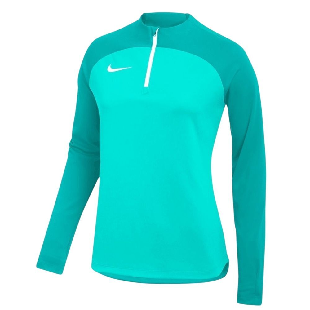 Nike Hyper Turq / Washed Teal Dri-FIT Academy Pro Half-Zip Slim Fit Size Large